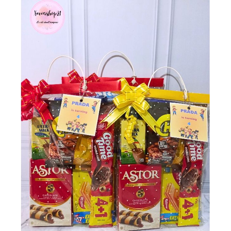

KODE 77 Paket snack ulang tahun PREMIUM SNACK FREE CARD GOODIE BAG ULANG TAHUN