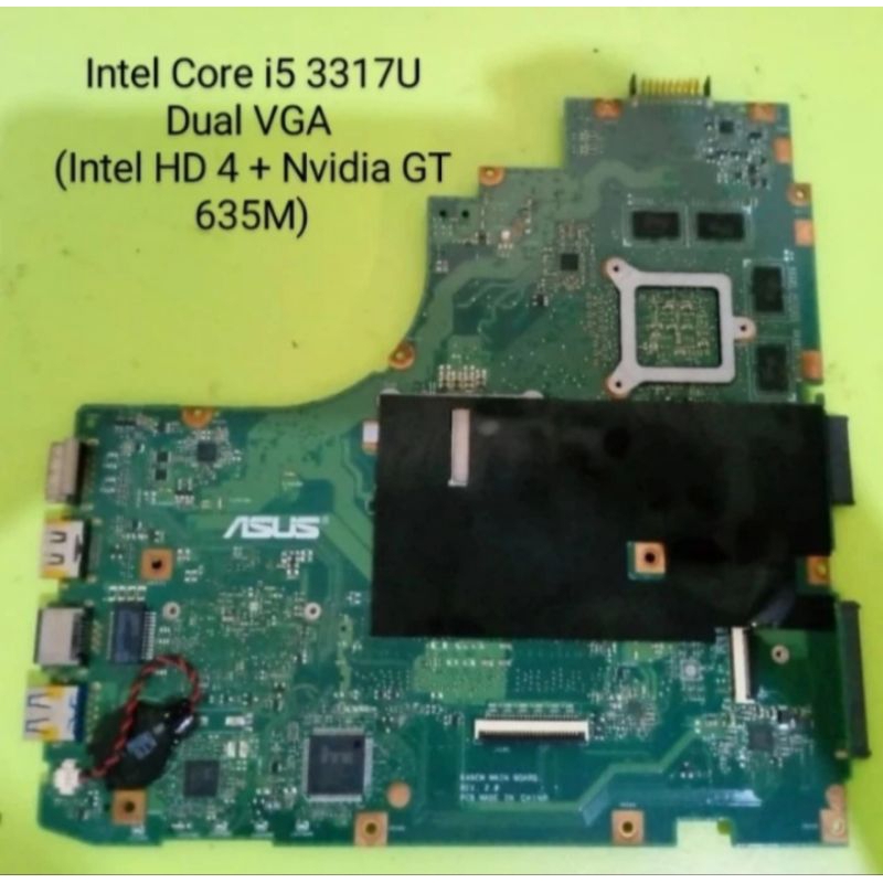 Motherboard Mainboard Mobo Laptop Asus K46CM A46C A46 K46 A46CM Core i5 VGA Nvidia
