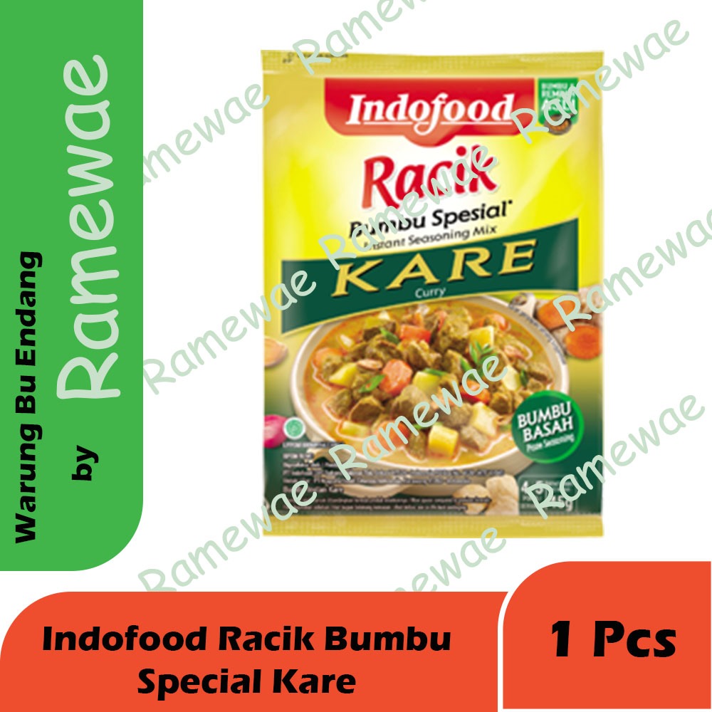 Bumbu Racik Indofood Rendang - Bumbu Racik Indofood Rendang - Bumbu Racik Indofood Gulai Sachet