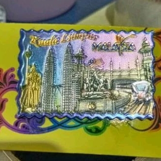 SOUVERNIR MAGNET/TEMPELAN KULKAS MALAYSIA