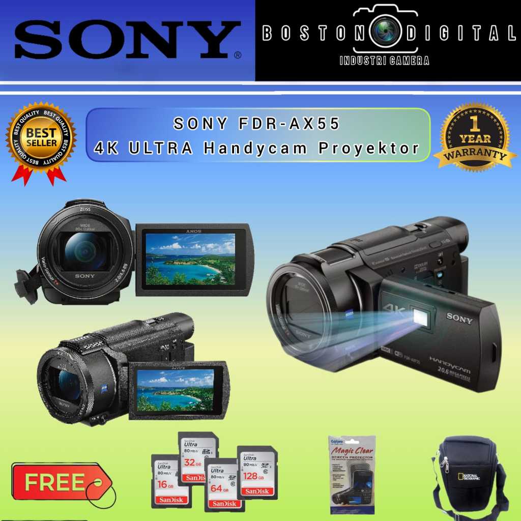 HANDYCAM SONY FDR AXP55 4K / SONY FDR-AXP55 4K