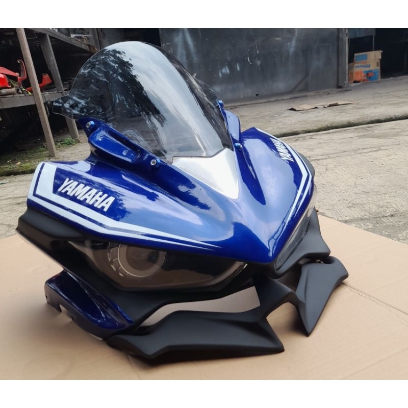 Headlamp R25 Lampu Proji Lis Lampu Visor Winglet PNP Yamaha R15 OLD V1 V2