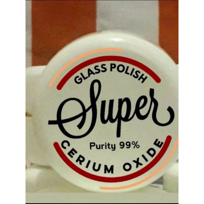 cerium oxide murni 99% obat poles kaca baret wiper