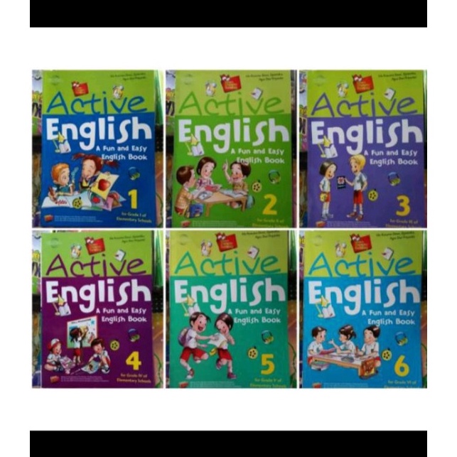 

ART I35X Active English Bahasa Inggris SD kelas 1 2 3 4 5 6 KTSP Global Tiga Serangkai