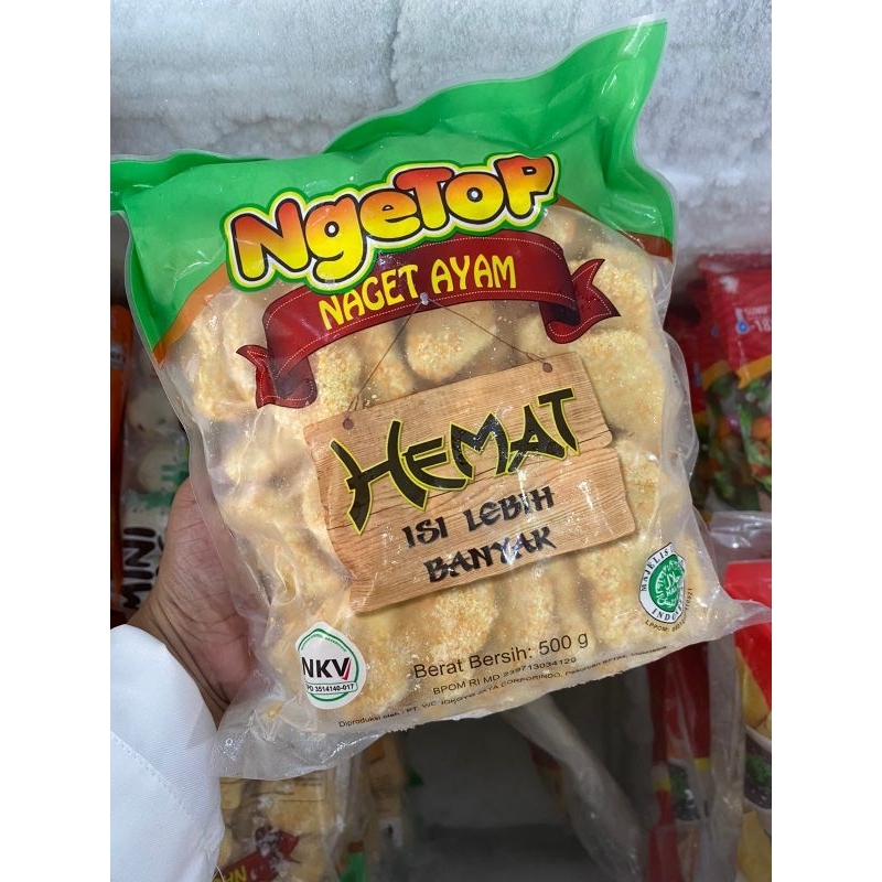 

naget ngetop biasa 500gr