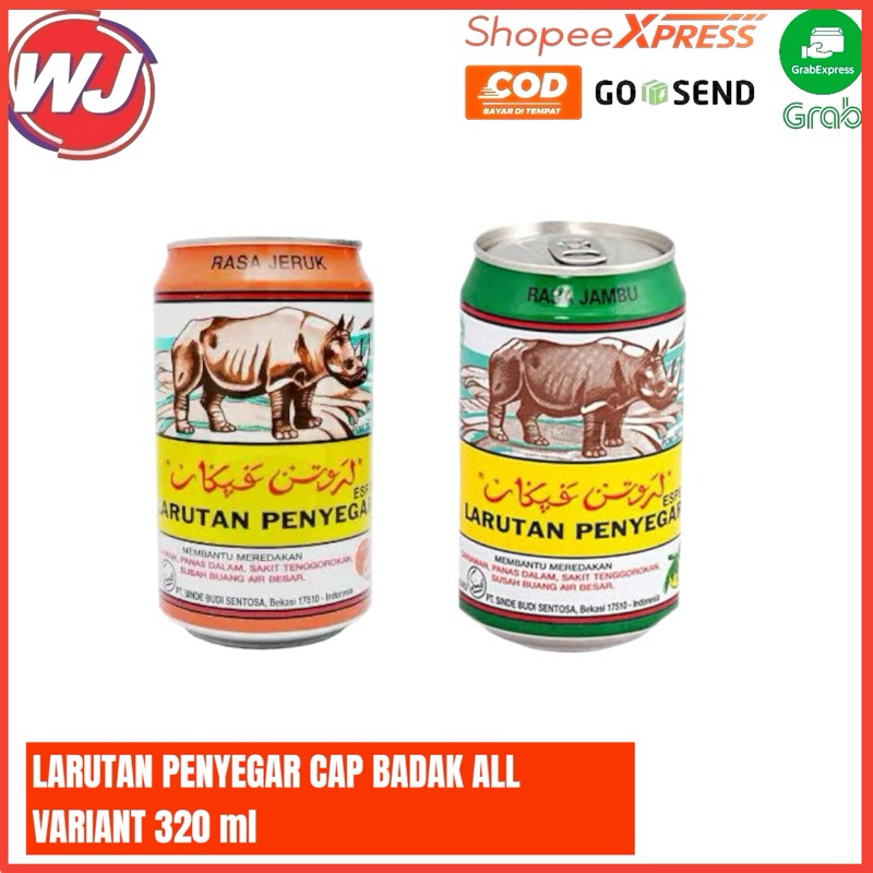 

LARUTAN PENYEGAR CAP BADAK ALL VARIANT 320 ml