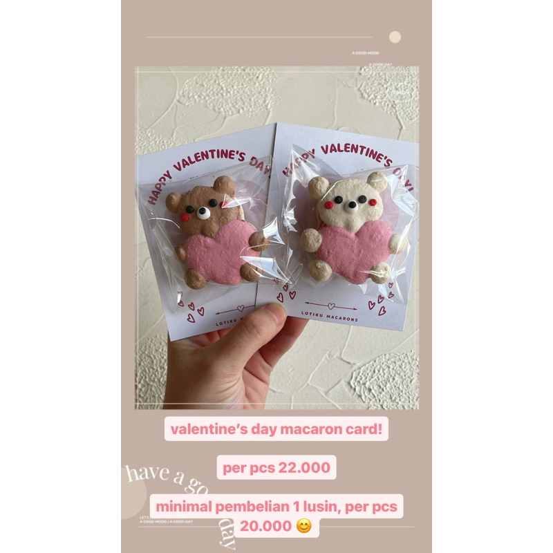 

Valentine’s Macarons Gift