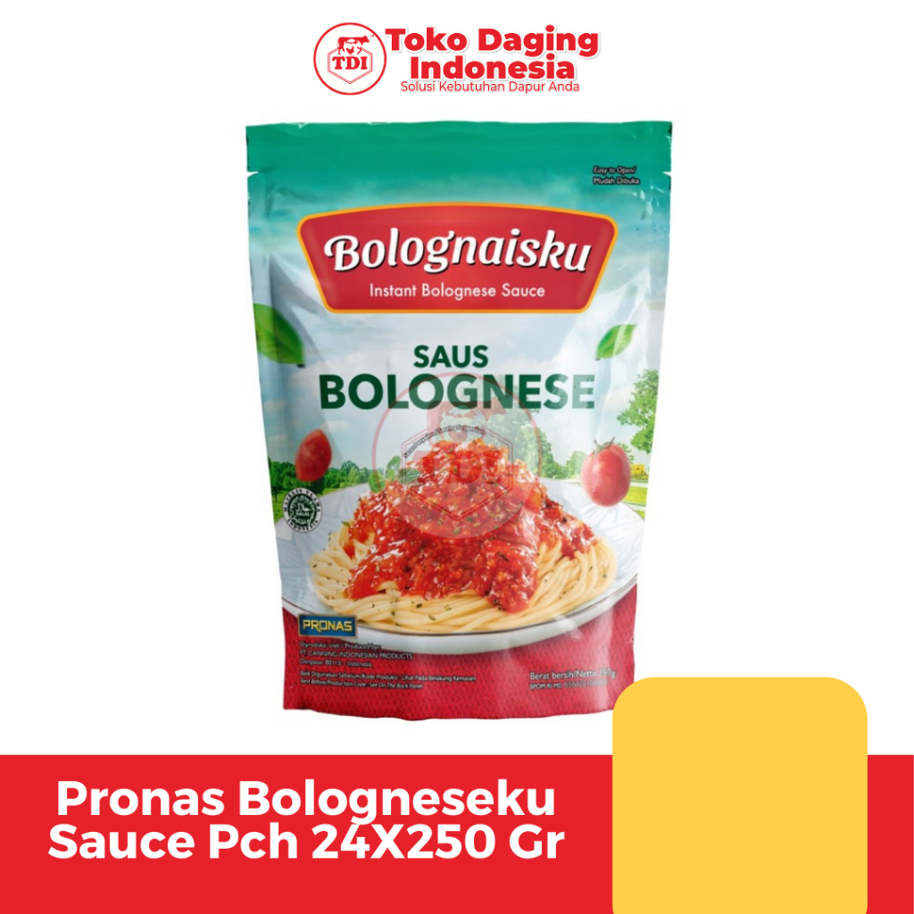 

Pronas Bologneseku Sauce Pch 24X250 Gr