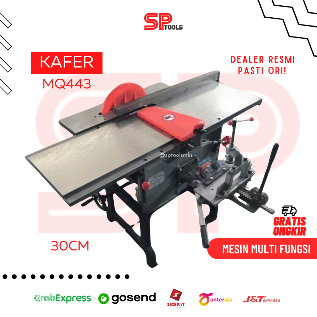 MESIN MEJA POTONG KAYU / MULTIFUNGSI WOOD WORKING KAFER MQ-443 MQ443 MQ 443