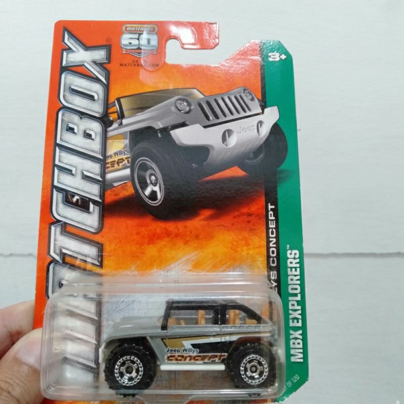 Matchbox jeep willys concept