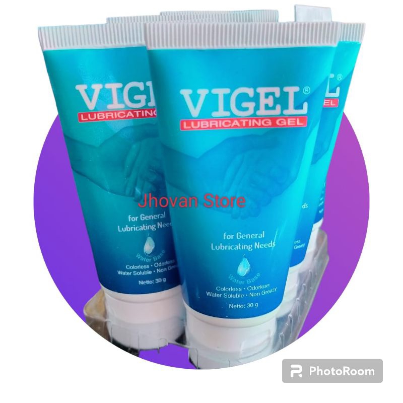 Williya Shopp Vigel Lubricating Gel 30 Gr ~ Sebagai Tambahan Pelicin Kondom Maupun Vagina.