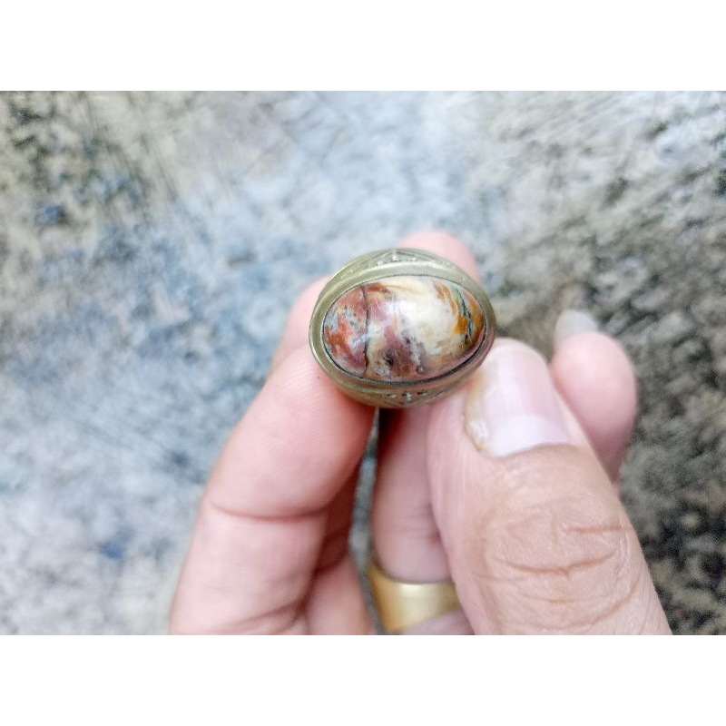 batu akik pancawarna Edong lawas