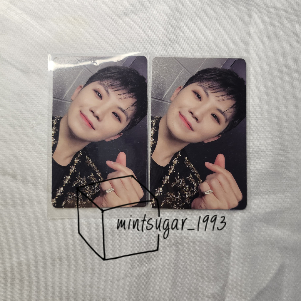 [ READY STOCK ] SHARING 2022 Seventeen Be the Sun Tour-ing Gift Woozi ( touring bets photocard pc )