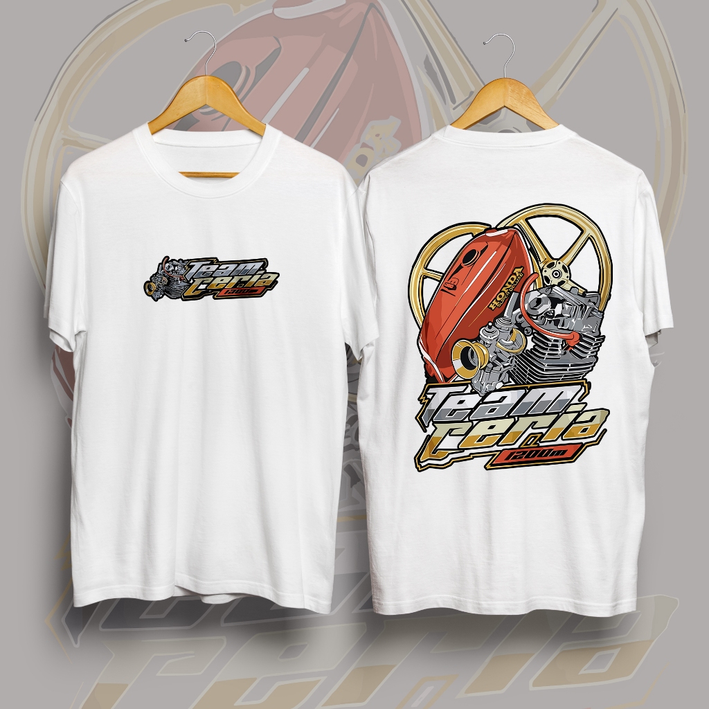 [Bisa-COD]  Kaos Team Ceria | Kaos Racing | Katun 24s Asli | Baju Kaos Viral | Racing Satset