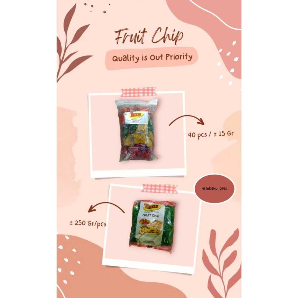Trixe Sokade Merah - Hijau - Oranye - Kuning | Trixie Sokade Mix | Fruit chip | 15 gr & 250 gr