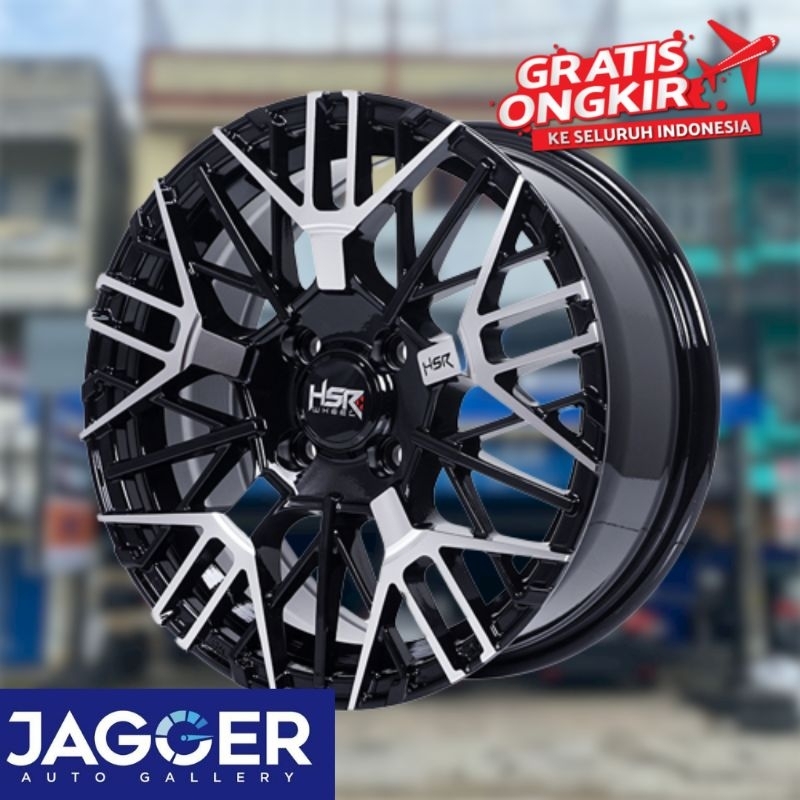 Velg mobil elegant hsr benawa ring 15 pcd 4x100