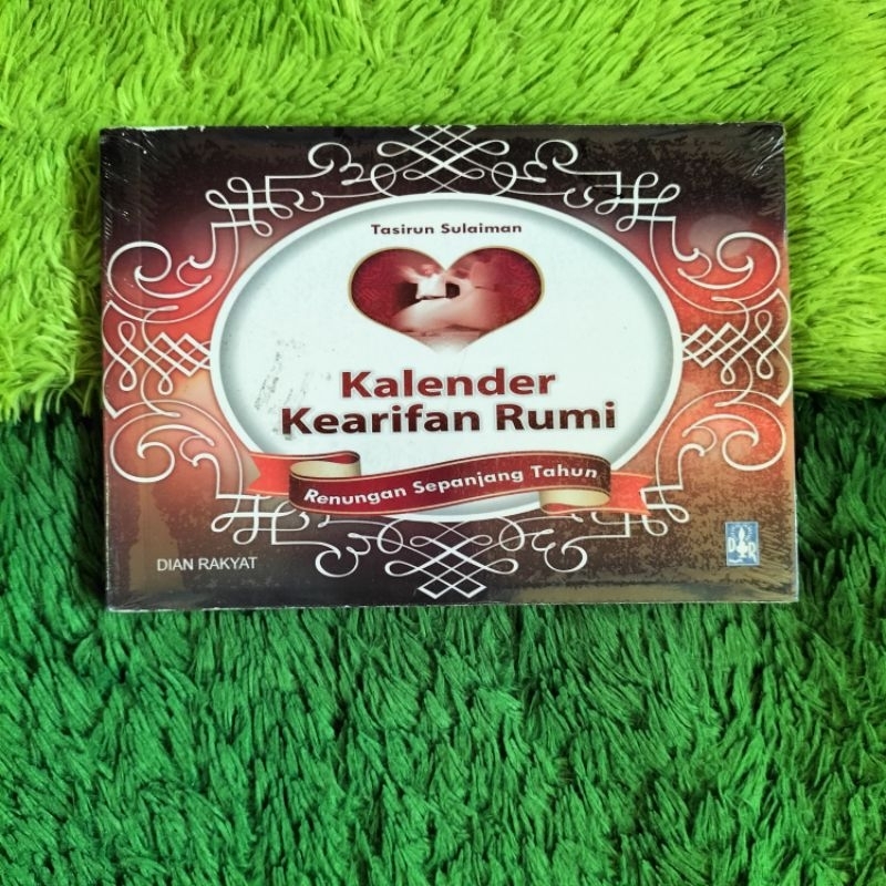ORIGINAL BUKU MOTIVASI KALENDER KEARIFAN RUMI RENUNGAN SEPANJANG TAHUN
