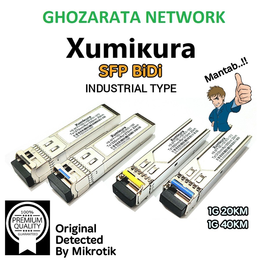 SFP BiDi 1G Xumikura 20km, 40km