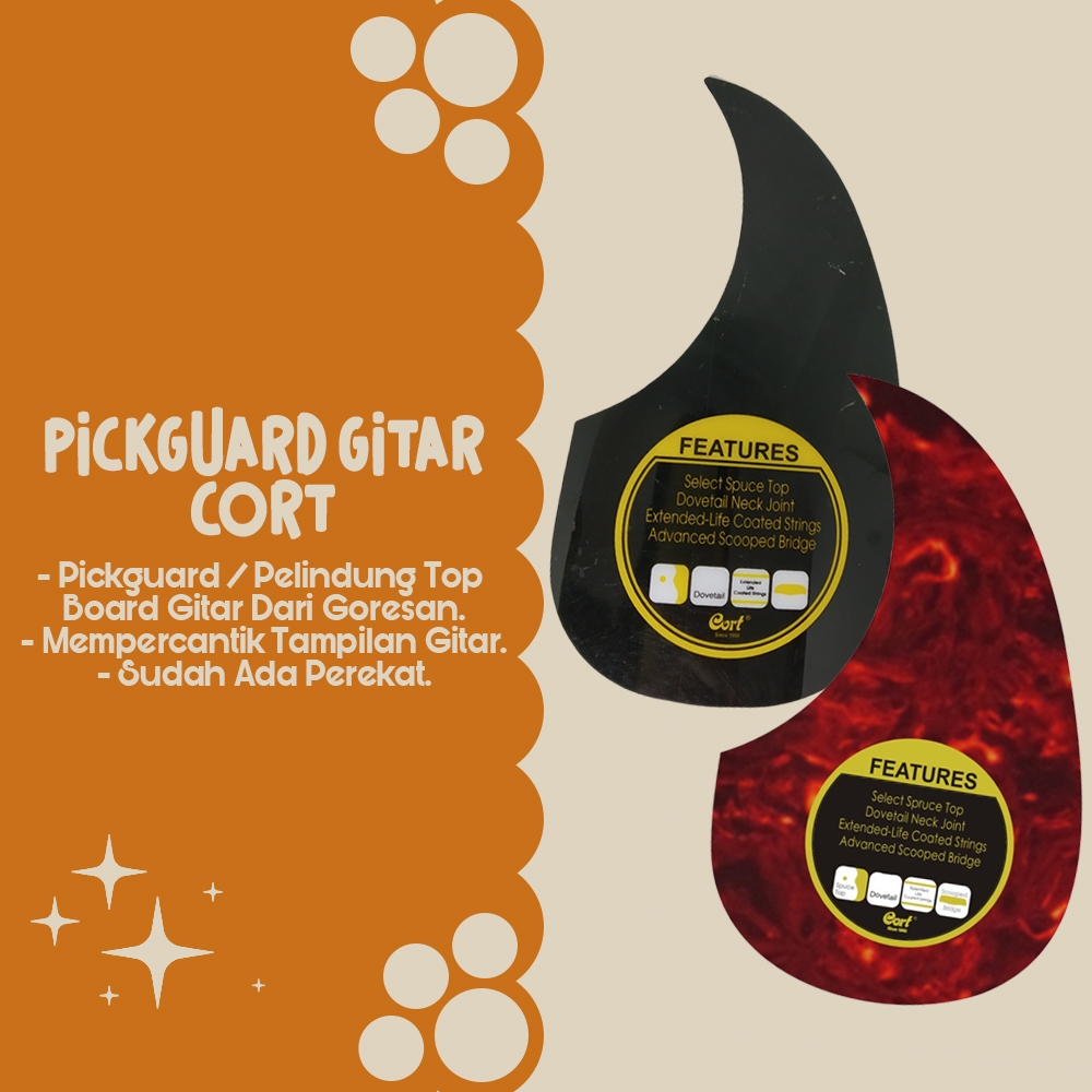 Pickguard / Bascemer Gitar Akustik CORT