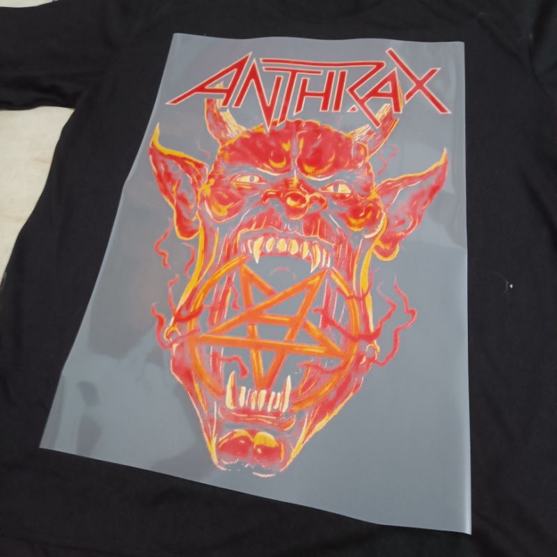 SABLON DTF BAND ANTHRAX SABLON RASTER DTF