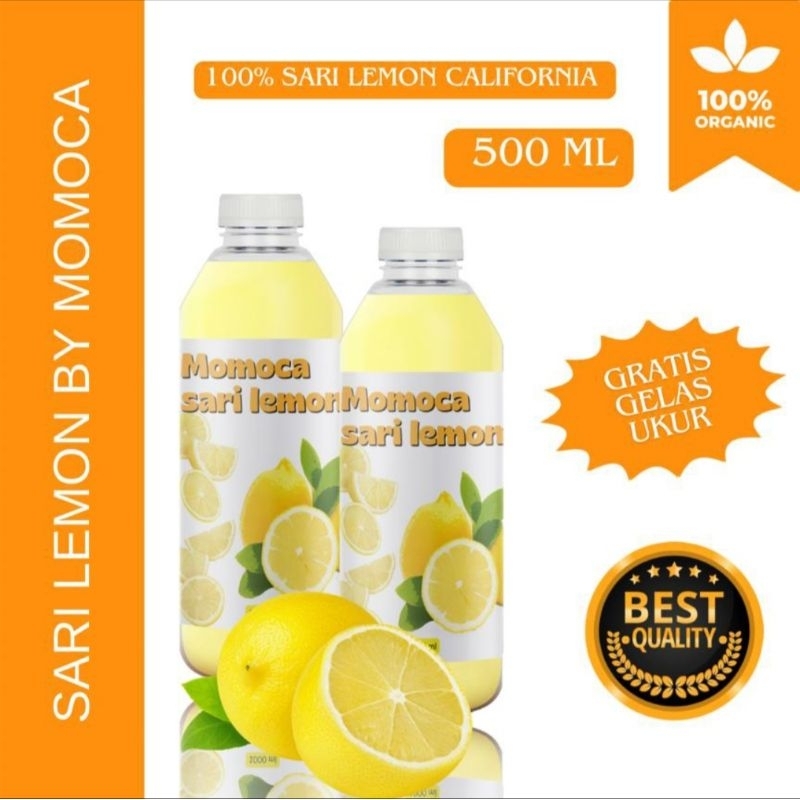 

500ml Sari Lemon Fresh Jus Diet Pelangsing Badan Cepat Detox Lmk by Momoca