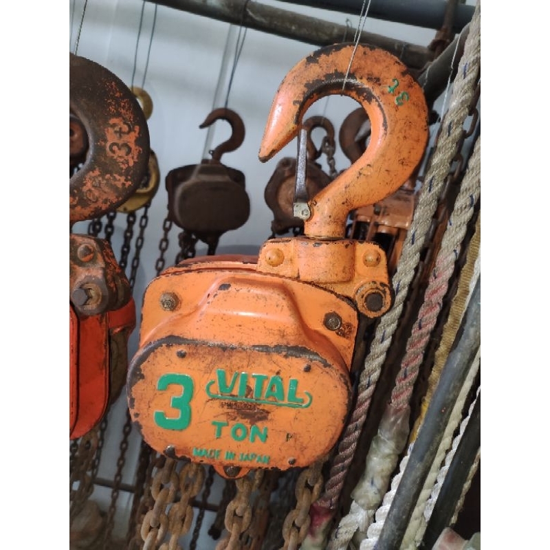 Chain block 3ton / Takel 3ton / Katrol 3ton VITAL 3meter