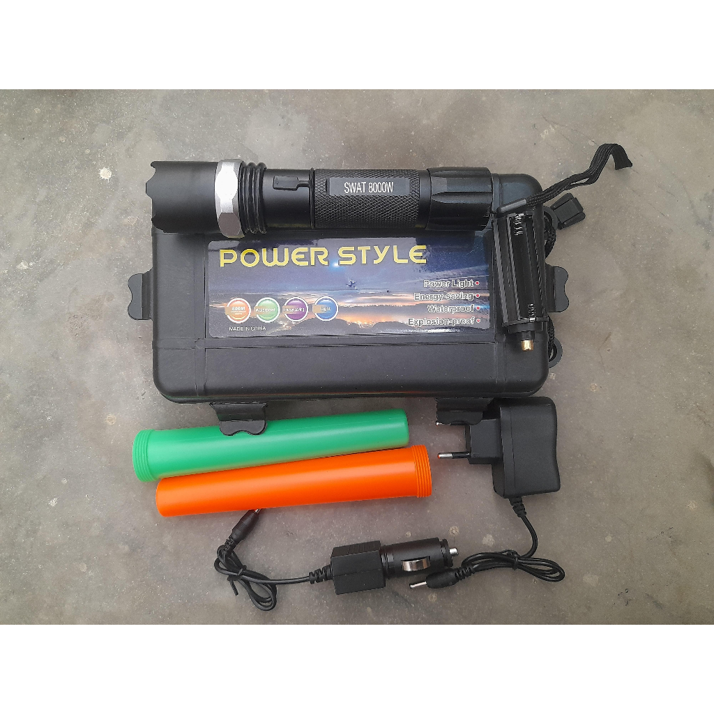 LAMPU/SENTER SWAT POLICE