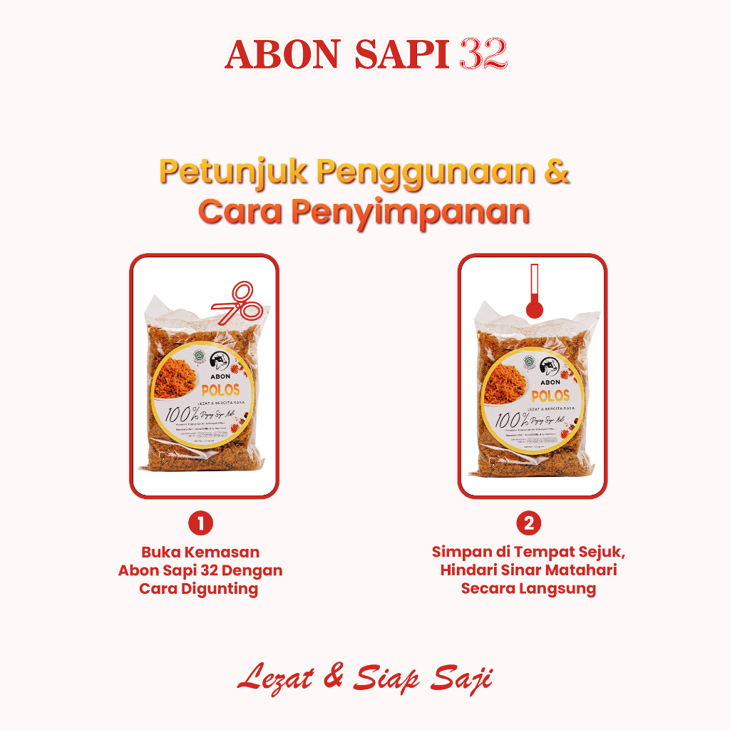 

RiDn ABON SAPI POLOS PREMIUM LEZAT DAN SIAP SAJI KEMASAN 100 GR