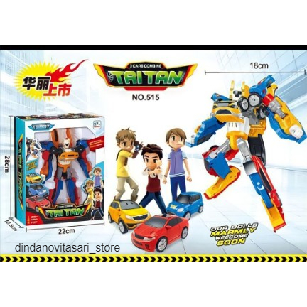 Mainan Mobil Mobilan Bisa Berubah Jadi Robot Besar UK 28CM Murah