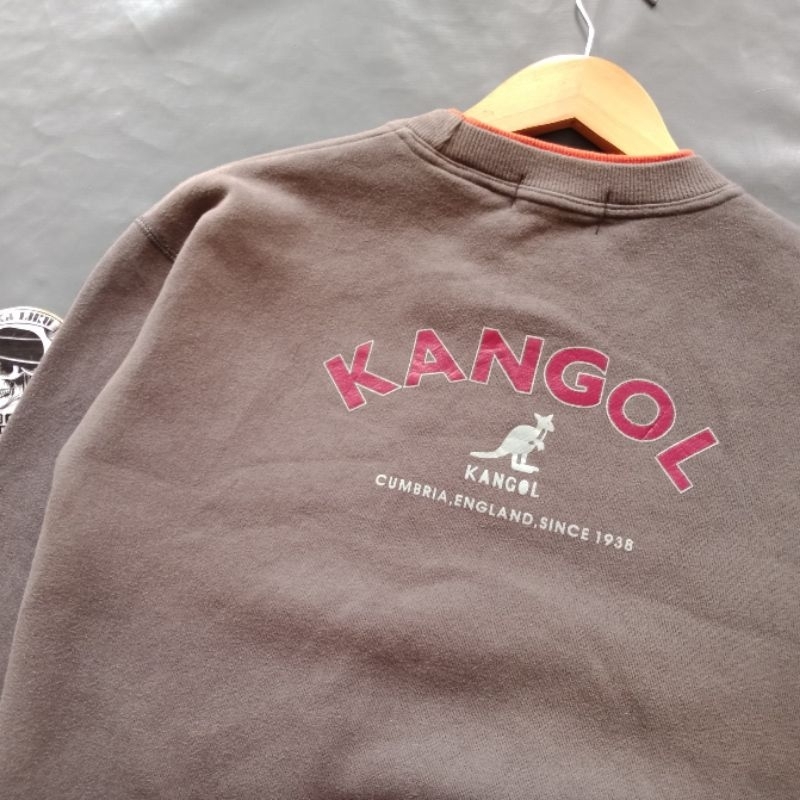 Sweater Kangol Vintage crewneck brown