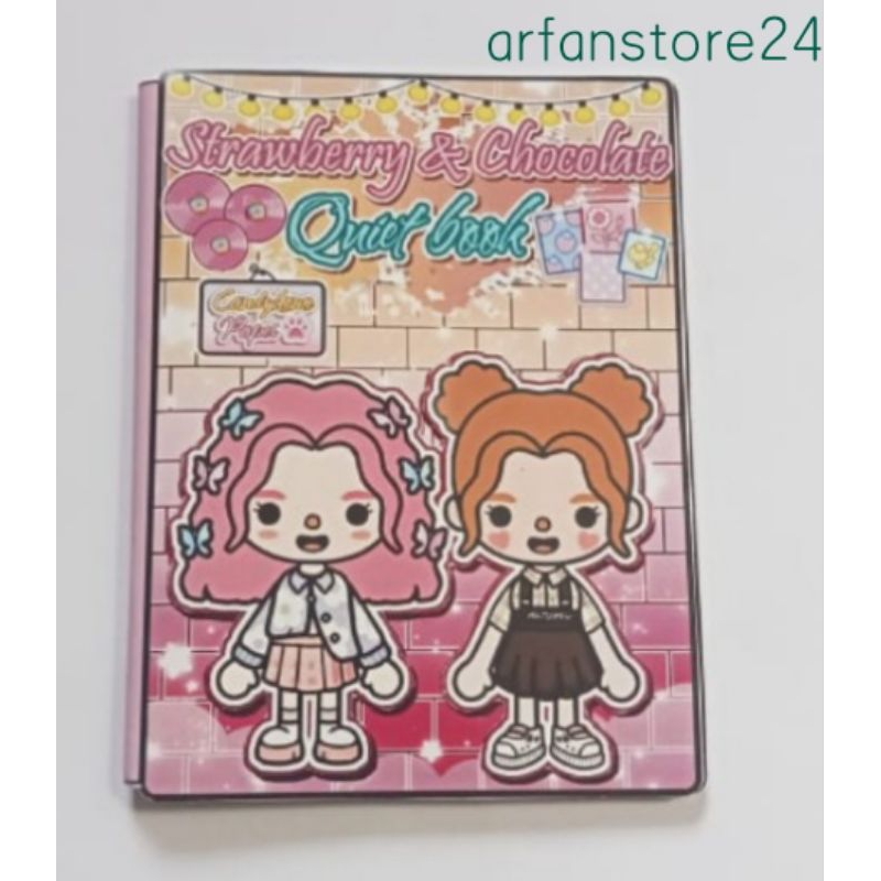 Toca boca strawberry & chocolate /Mainan guntung sendiri/Mainan toca boca viral