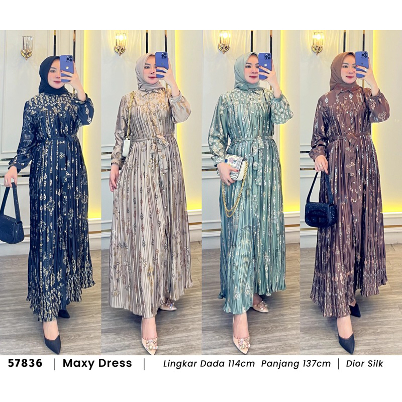 MAXY DRESS DIOR GAMIS RAYA SERIES 57836