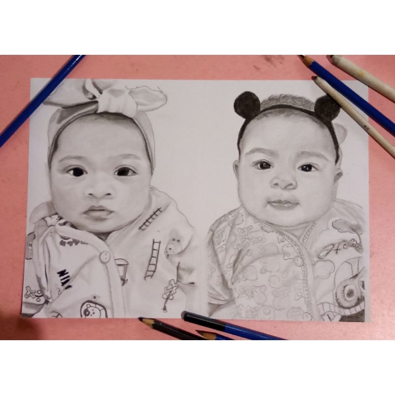 

sketsa wajah, sketsa wajah A4, sketsa wajah pensil asli,hadiah, kenangan,