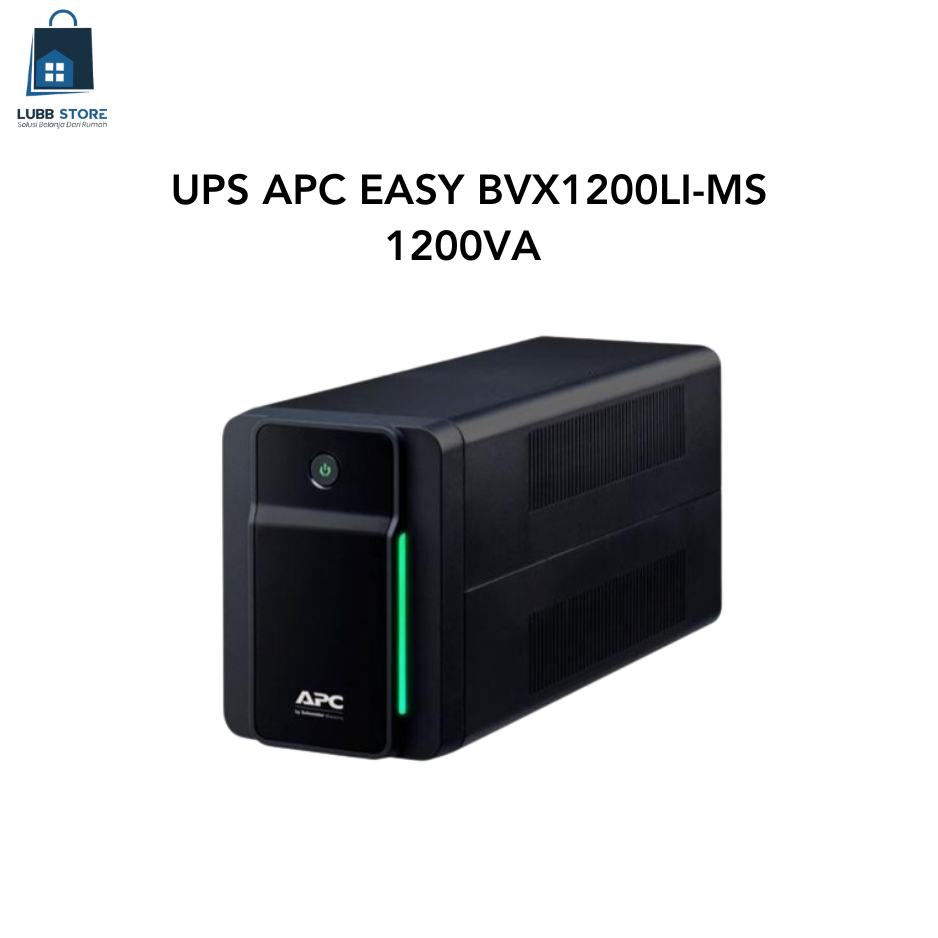 APC EASY UPS BVX1200VA LI-MS 600WATT UPS APC 1200VA 600WATT APC EASY