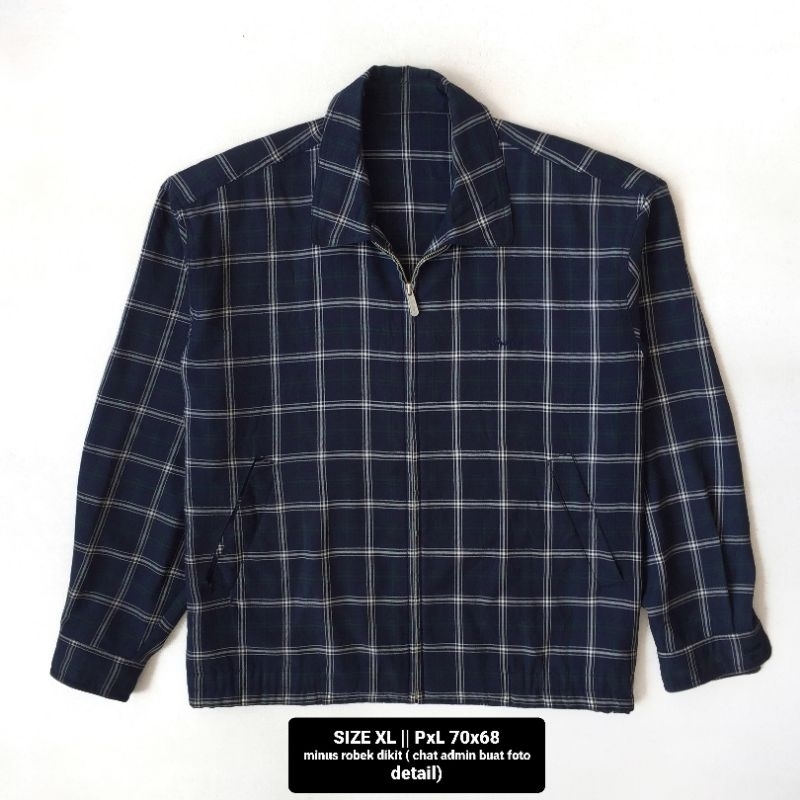 JAKET TARTAN INDIAN
