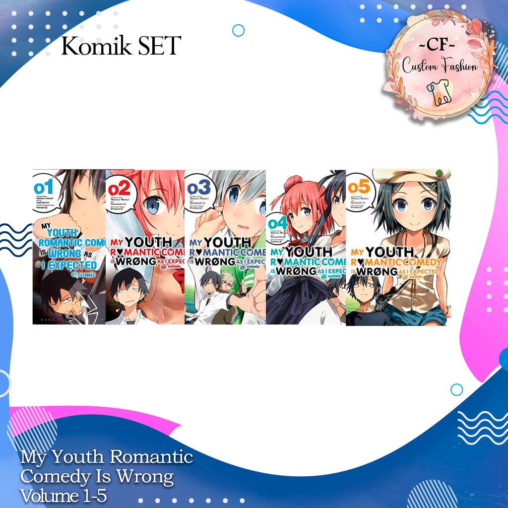 Komik My Youth Romantic Comedy Is Wrong Yahari Ore no Seishun Vol 1-5