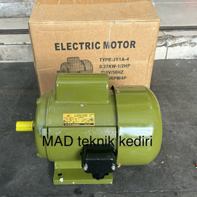 Dinamo 1/2 hp elektro motor 0.5 hp SEM 1400rpm 1 phase