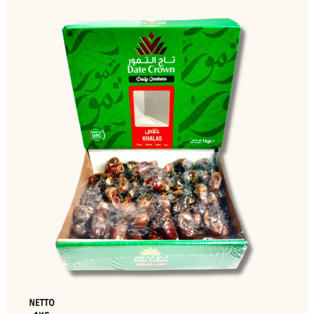 

Kurma Date Crown Khalas / Kholas 1kg