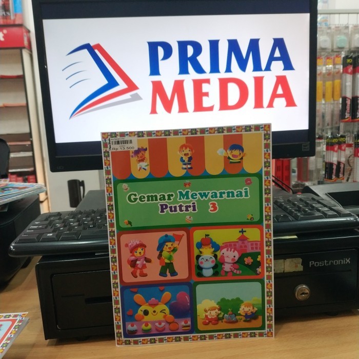 

Buku Anak Paud / TK - Gemar Mewarnai Putri (Tema 3)