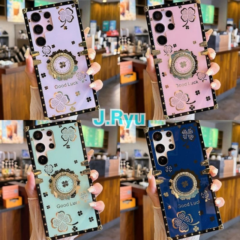 JRYU SAMSUNG Diamond Trunk Case Samsun* A03S A02S A21S A31 A51 A71 A12 M12 A32 4G A52 A72 A13 Case S