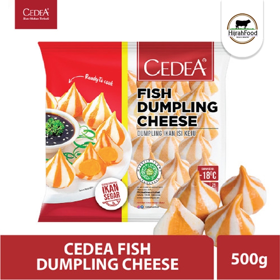 

Cedea Fish Dumpling Cheese Olahan Dumpling Ikan Isi Keju Higienis Instan 500 gram