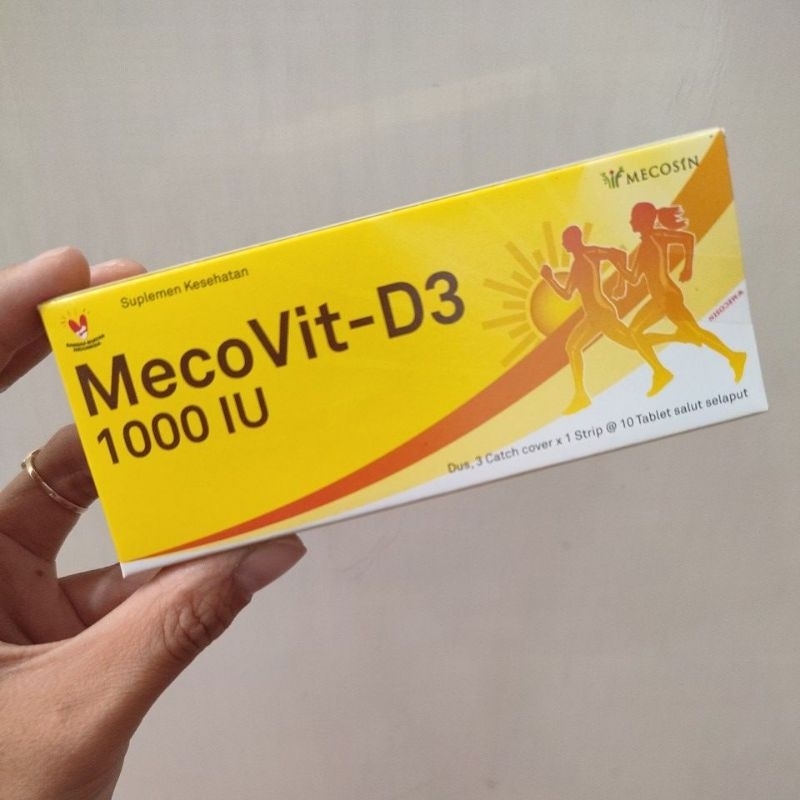 MECOVIT-D3 mecovit d3 1000iu Box 30 tablet vitamin d3