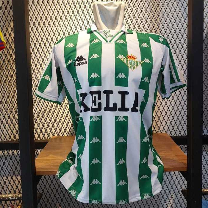 JERSEY REAL BETIS VINTAGE CUSTOM FREE NAMESET UNISEKS