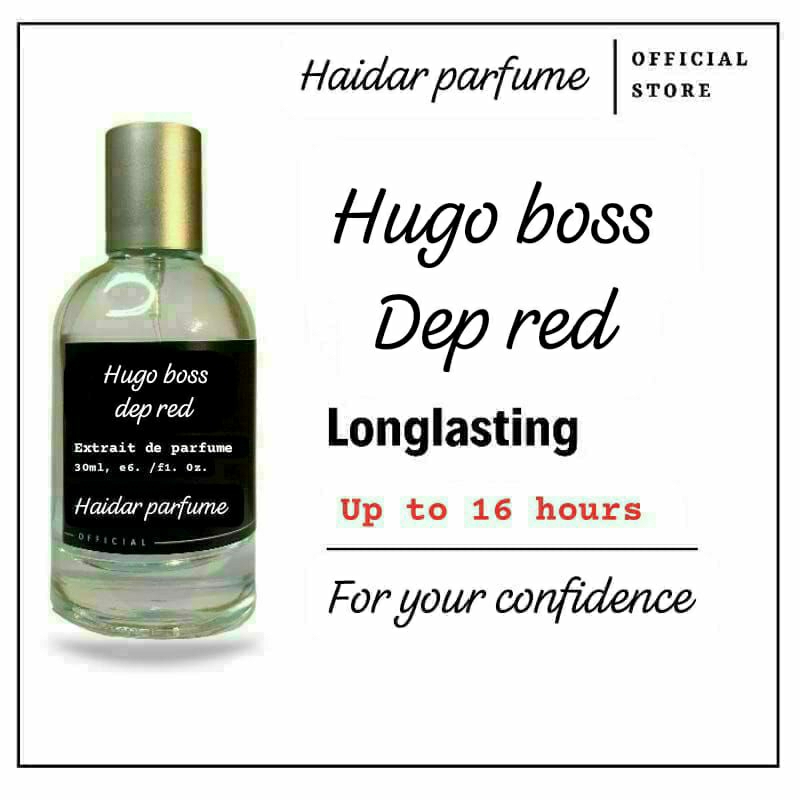 Haidar parfum hugo boss dep red