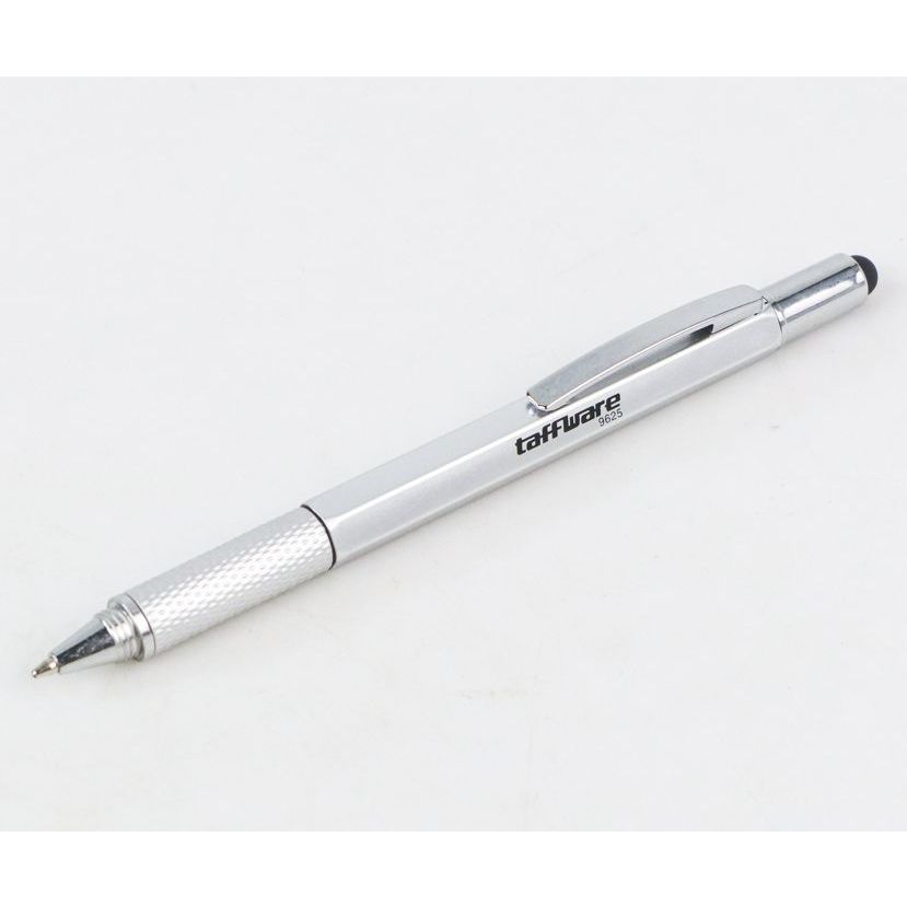 

pulpen Taffware Multifungsi Plastik Stylus + Penggaris + Level + Obeng - 9625
