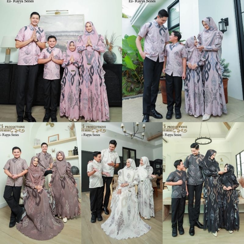 El-Rayya Series Ekslusif Couple Sarimbit Iedul Fitri by Ivas Productions