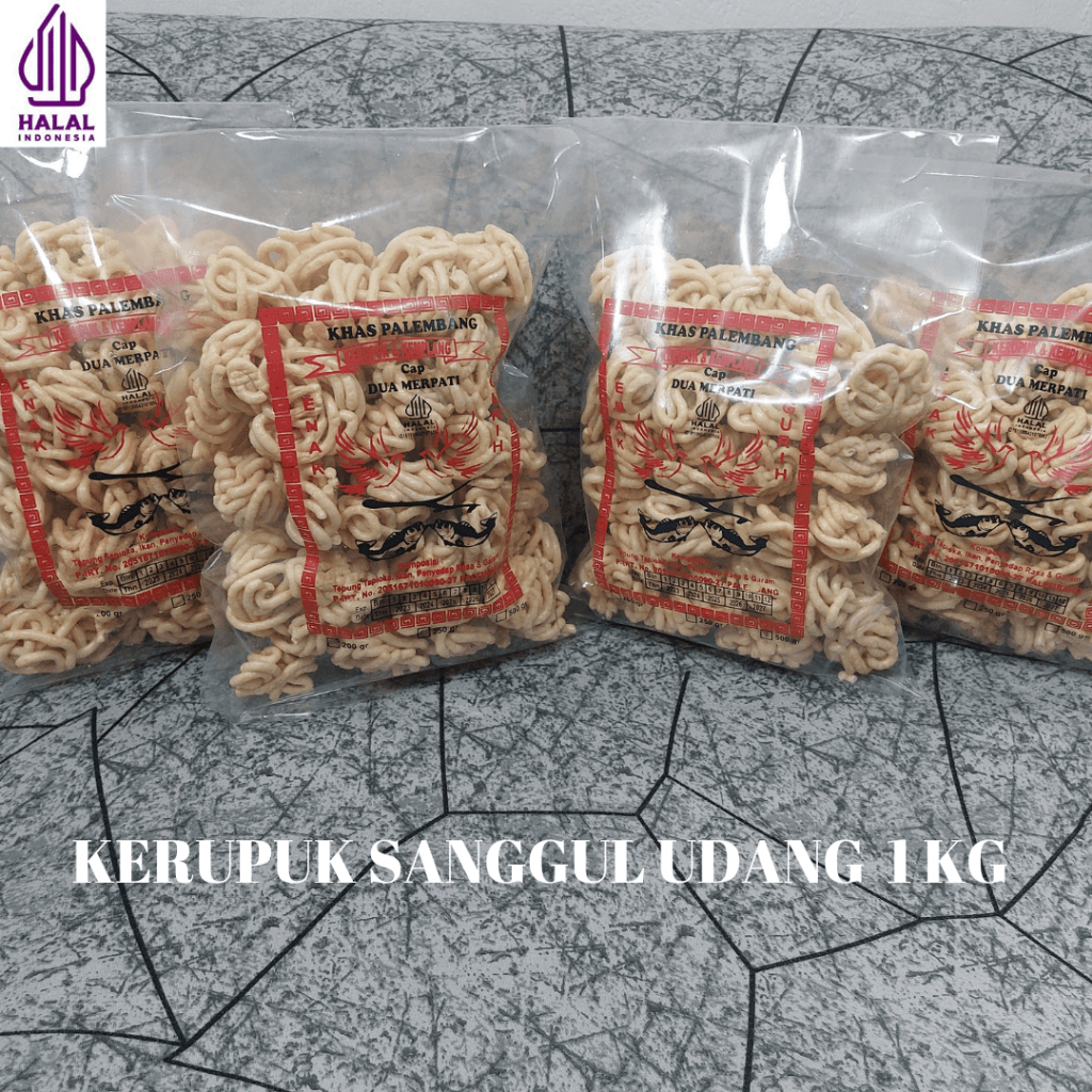 

PAKET 1 KG KERUPUK SANGGUL UDANG KHAS PALEMBANG LEBIH HEMAT 2 MERPATI