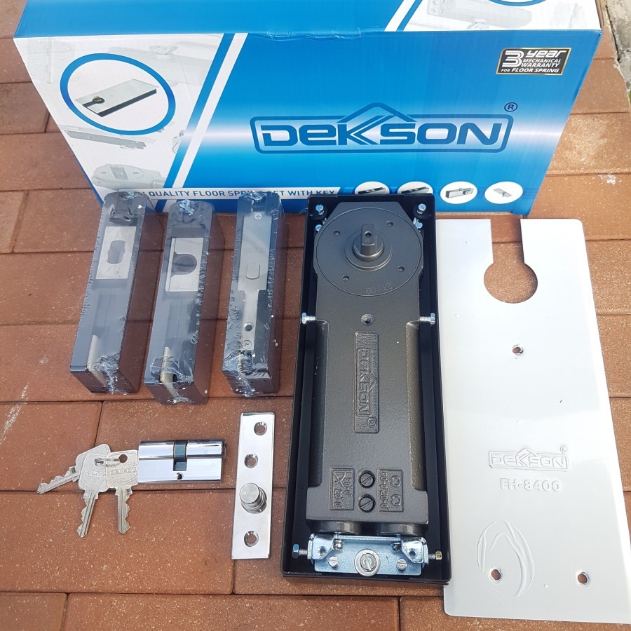 Floor Hinge 8400 DEKSON+Patch Fitting Komplit DEKSON