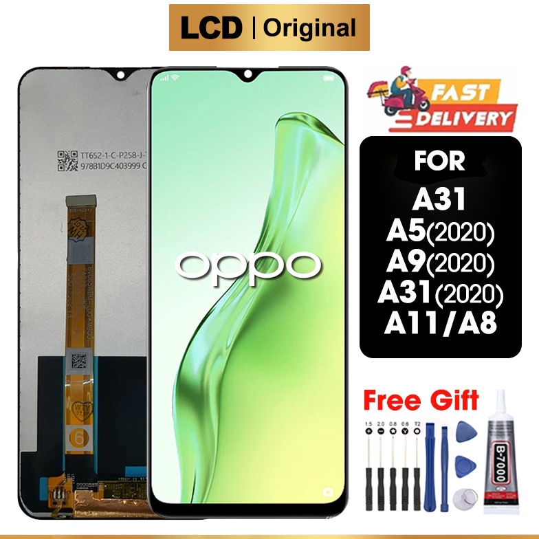 ART M22C LCD OPPO A31  A5 22  A9 22  A11  A8  Realme5  5i  5s  C3  6i  Narzo1A  2A Original 1 LCD TOUCHSCREEN Fullset Crown Murah Ori Compatible For Glass Touch Screen Digitizer
