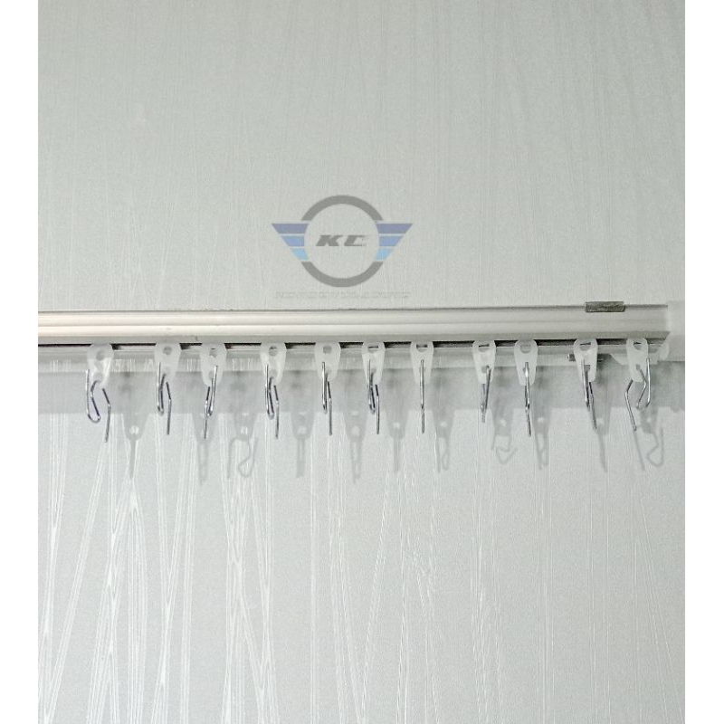 BATANG GORDEN KOTAK /TIANG KORDEN MODEL BIASA LENGKAP CANTOLAN RODA KAKI TUTUP SERELEK BESI ALMANIUM